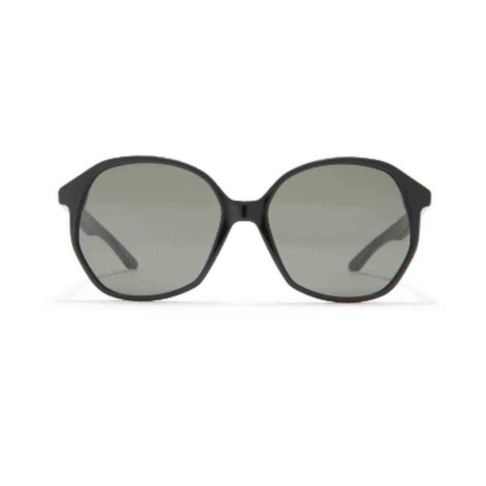 Balenciaga 58mm Round Sunglasses Black